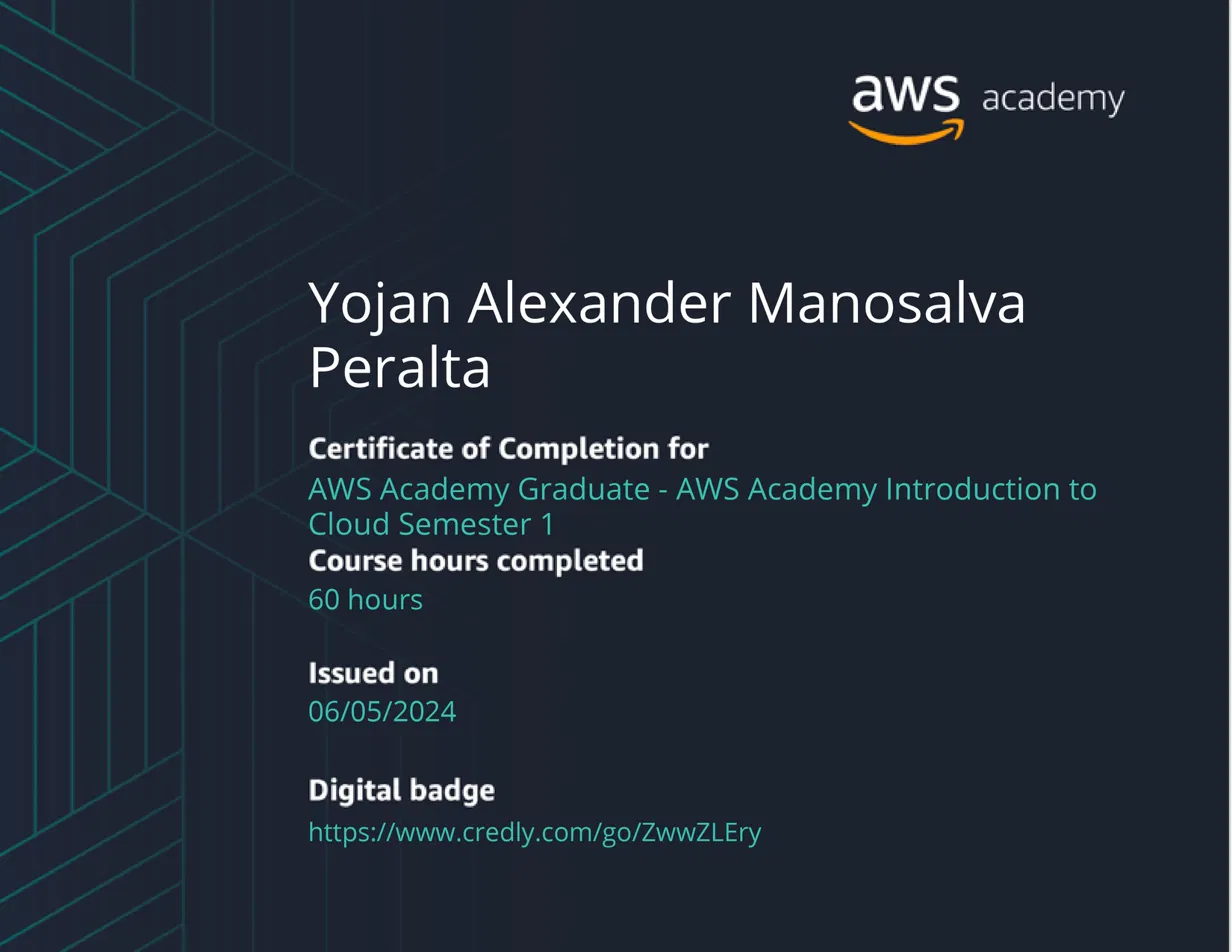Certificado Amazon Web Services