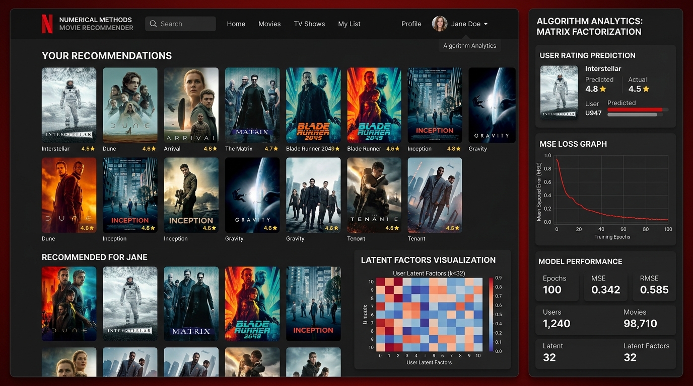 Netflix Prize — Sistema de Recomendación